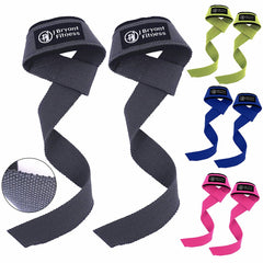 1 Pair Gym Lifting Straps Fitness gloves Anti - slip Hand - FitForge