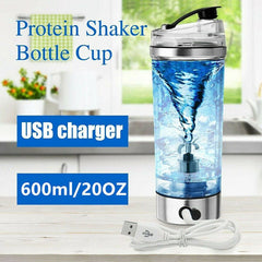 Electric Protein Shake Stirrer USB Shake Bottle Milk Coffee Blender Kettle Sports And Fitness Charging Electric Shaker Cup - FitForge