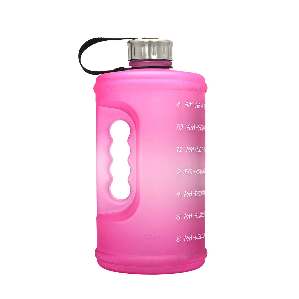 2.2L Sports Bottle Gradient Plastic Gym Large Capacity Outdoor Space Cup - FitForge
