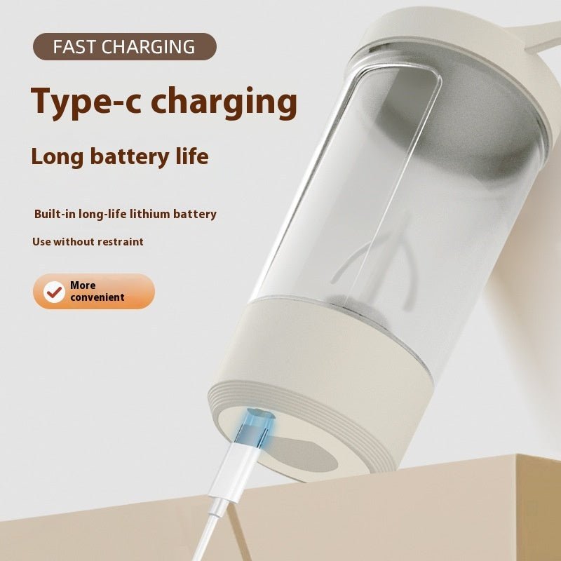 400ML 14oz Electric Protein Powder Mixing Cup Automatic Shaker Mixer Shake Bottle Milk Coffee Blender Kettle Fro Gym 1200mAh - FitForge