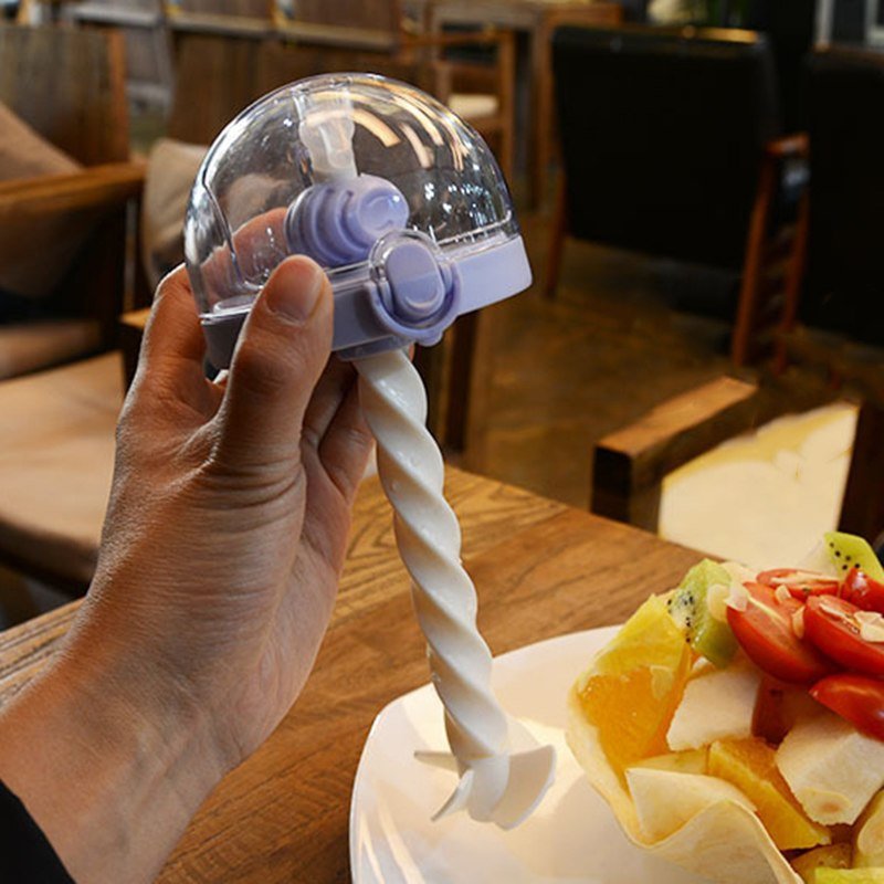 500ML Kids Plastic Water bottles Protein Shaker Blender Bottles with straw BPA Free Portable Sport My Water bottles - FitForge