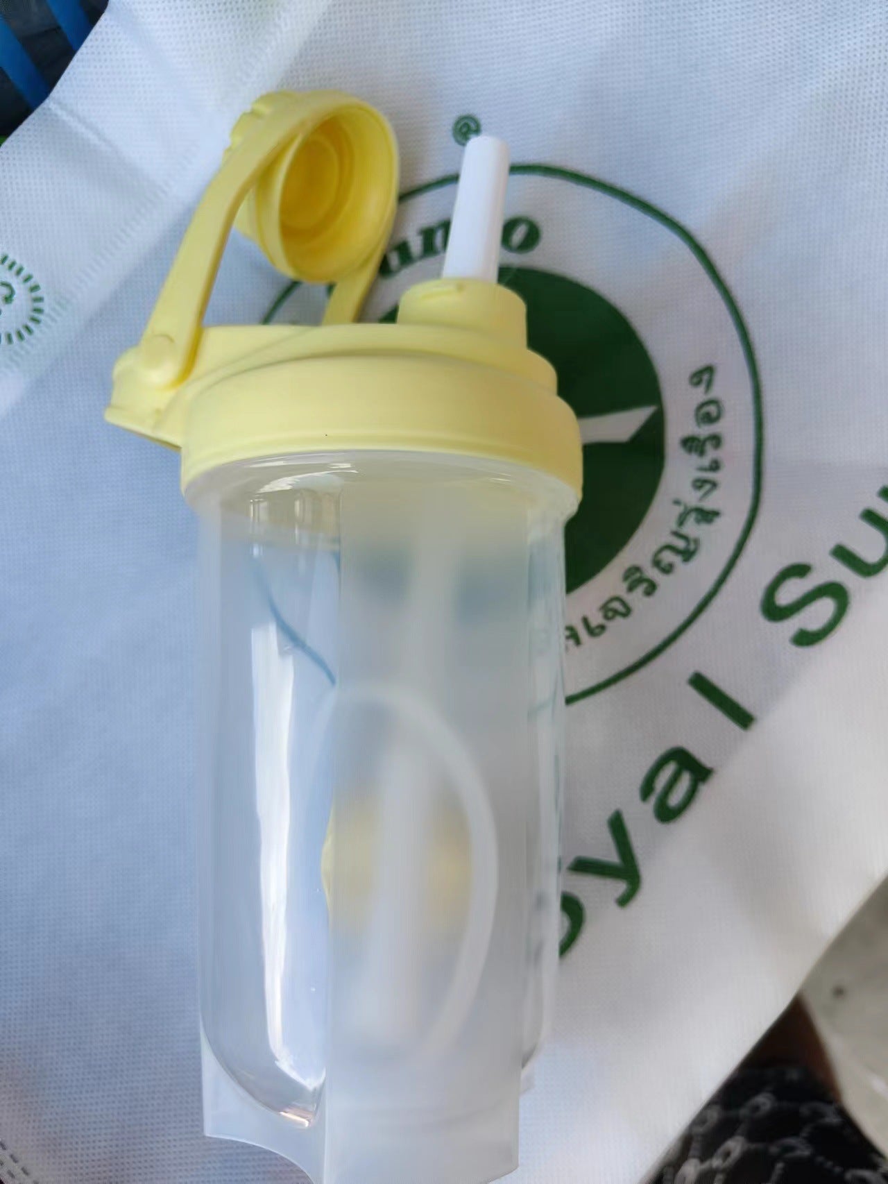 Blender Shaker Bottle With Scale Protein Shakes Leakproof For Powder Workout Gym Fitness Sport Mixing Cup Water Bottle Kitchen Gadgets - FitForge