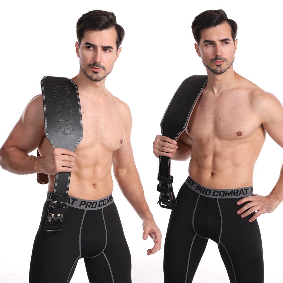 Cowhide Fitness Belt For Men And Women Weight Lifting - FitForge