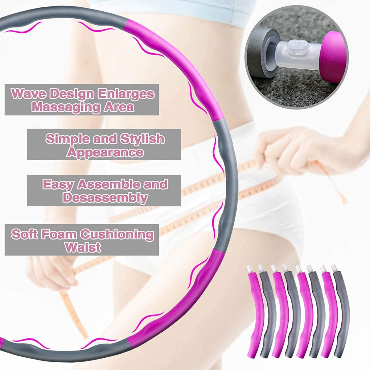 Detachable Exercise Assist Fitness Ring - FitForge