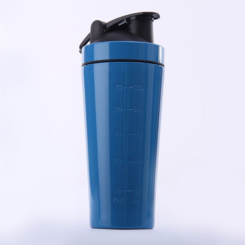 Factory Wholesale Stainless Steel Protein Powder Shaker Cup Multifunctional Fitness Sports Water Cup Fashion Gift Cup Customization - FitForge