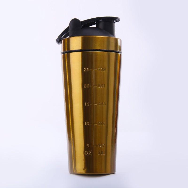 Factory Wholesale Stainless Steel Protein Powder Shaker Cup Multifunctional Fitness Sports Water Cup Fashion Gift Cup Customization - FitForge