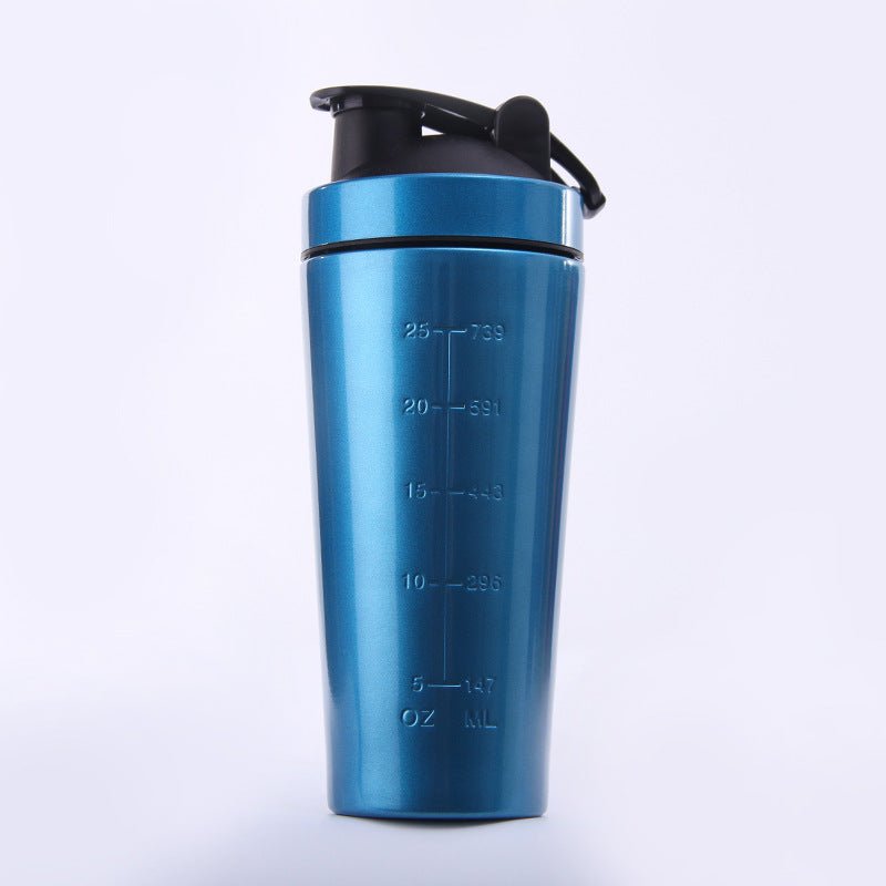 Factory Wholesale Stainless Steel Protein Powder Shaker Cup Multifunctional Fitness Sports Water Cup Fashion Gift Cup Customization - FitForge