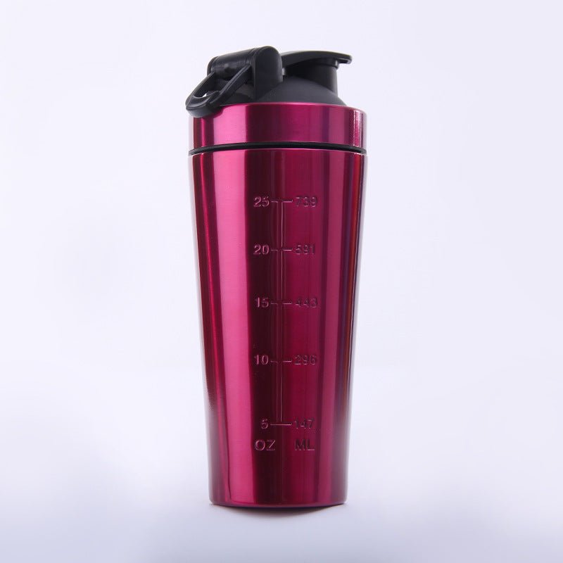 Factory Wholesale Stainless Steel Protein Powder Shaker Cup Multifunctional Fitness Sports Water Cup Fashion Gift Cup Customization - FitForge