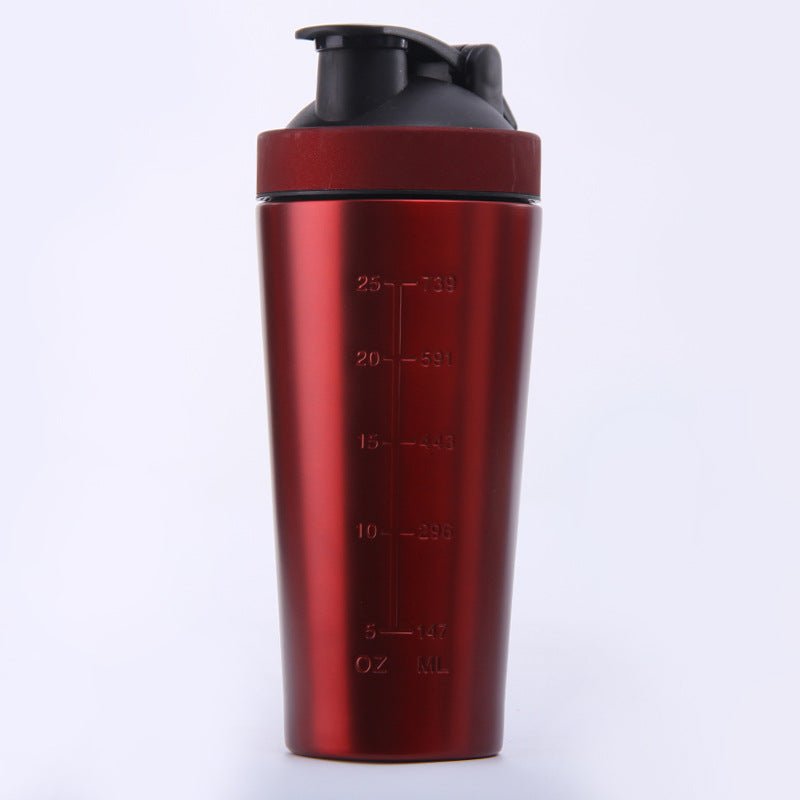 Factory Wholesale Stainless Steel Protein Powder Shaker Cup Multifunctional Fitness Sports Water Cup Fashion Gift Cup Customization - FitForge