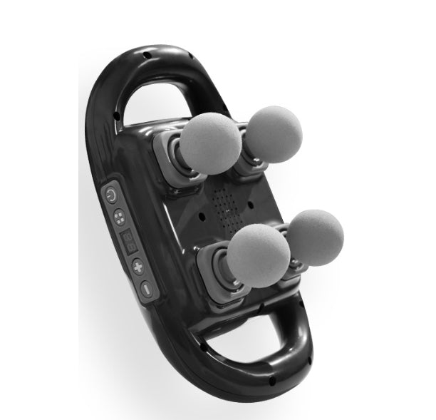 Four Head Massage Gun Massage Gun Whole Body High Frequency Muscle Relaxation Massager - FitForge