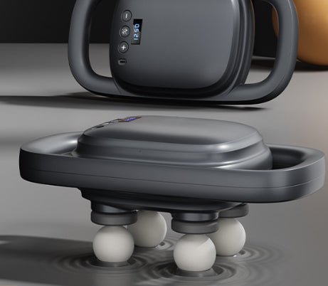 Four Head Massage Gun Massage Gun Whole Body High Frequency Muscle Relaxation Massager - FitForge