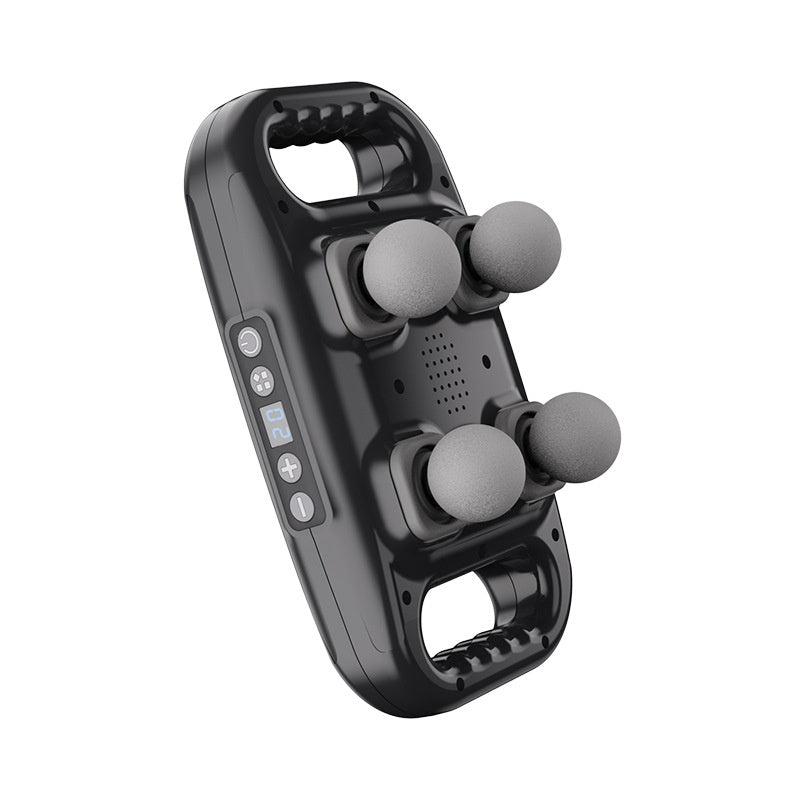 Four Head Massage Gun Massage Gun Whole Body High Frequency Muscle Relaxation Massager - FitForge