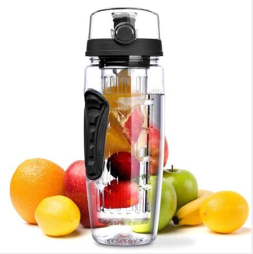 Free Fruit Infuser Juice Shaker Bottle Portable Climbing Camp Bottle - FitForge