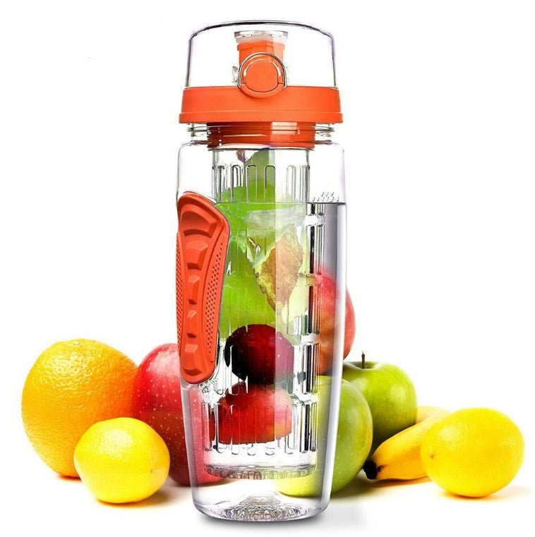 Free Fruit Infuser Juice Shaker Bottle Portable Climbing Camp Bottle - FitForge