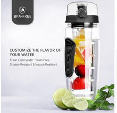 Free Fruit Infuser Juice Shaker Bottle Portable Climbing Camp Bottle - FitForge