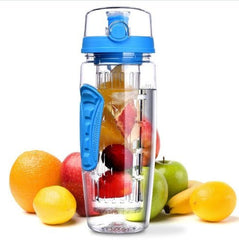 Free Fruit Infuser Juice Shaker Bottle Portable Climbing Camp Bottle - FitForge