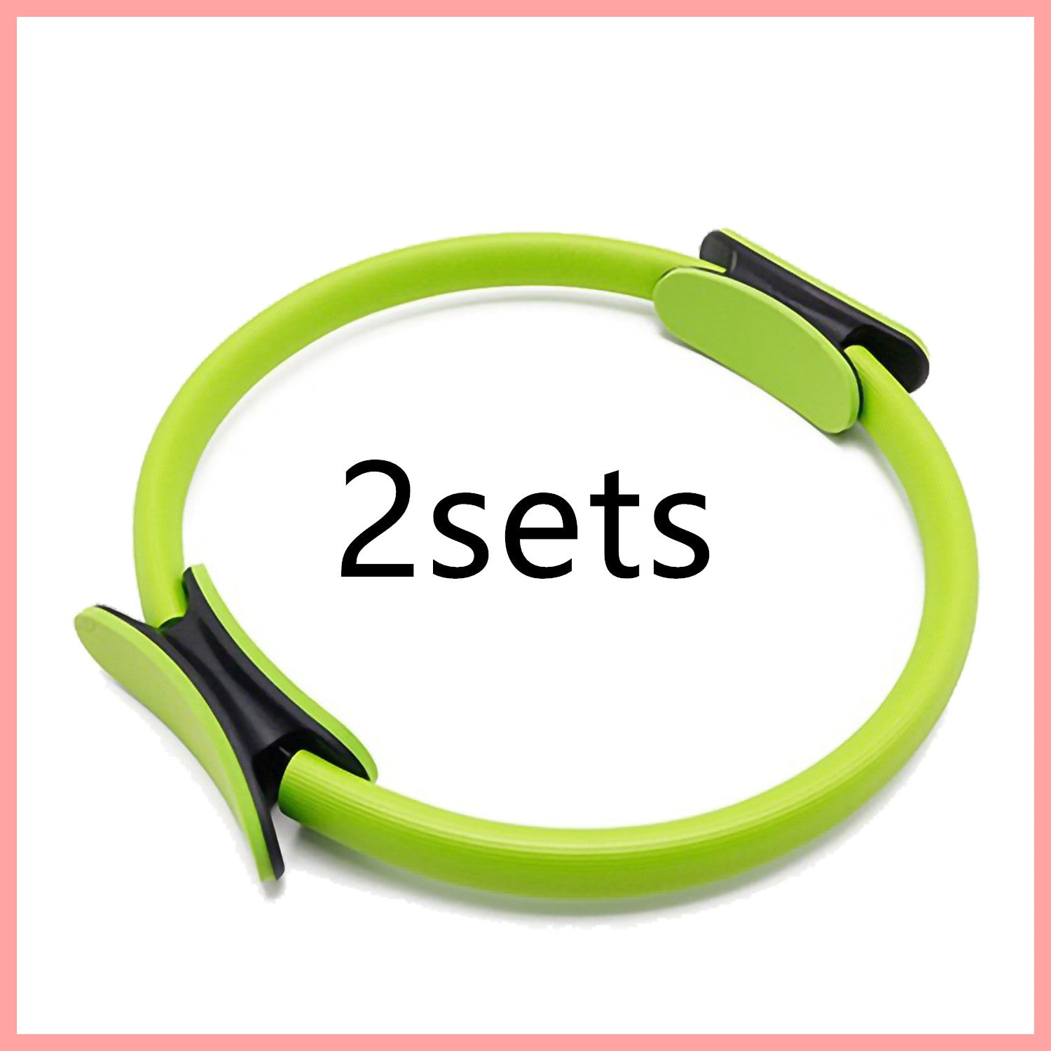 Pilates Resistance Ring for Home Workouts and Toning - FitForge