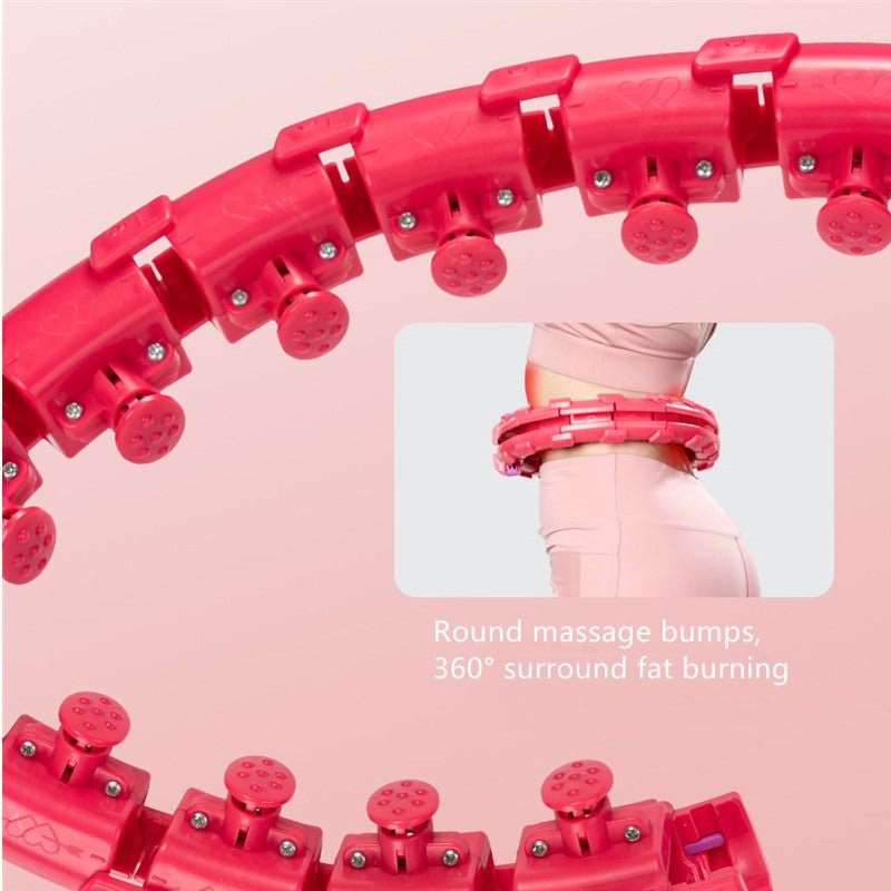 Sports Ring Yoga Home Fitness Smart Ring Ring Does Not Fall Adjustable Waist Abdominal Weight Loss - FitForge