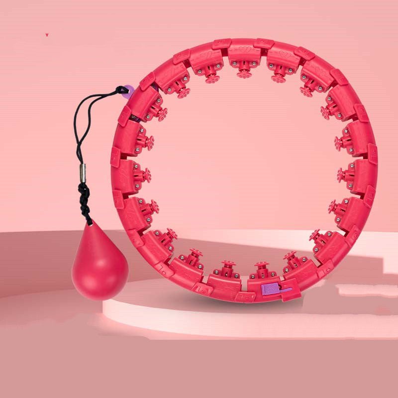 Sports Ring Yoga Home Fitness Smart Ring Ring Does Not Fall Adjustable Waist Abdominal Weight Loss - FitForge